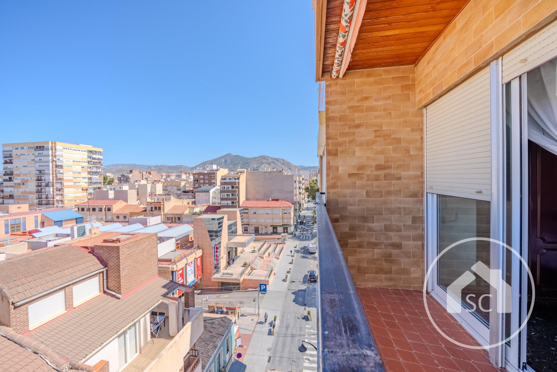 Amplio piso con terraza en plena Avenida Juan Carlos I, Elda