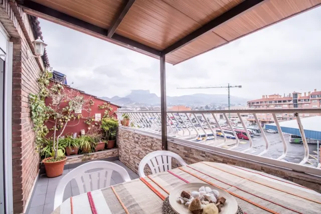 Que terraza, que vistas
