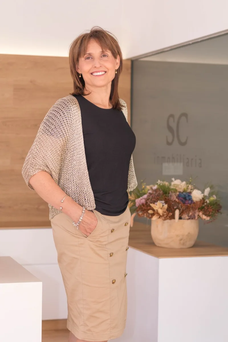 Mayte Soria, founder of Soria Casas real estate in Elda