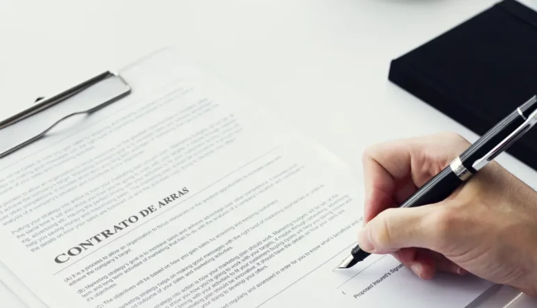 Deposit agreement and closing